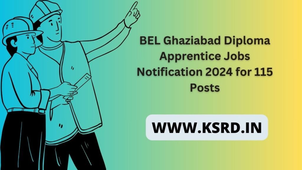 BEL Ghaziabad Diploma Apprentice Jobs 