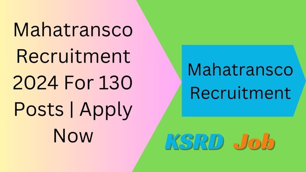 Mahatransco Recruitment 2024