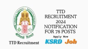 TTD Recruitment 2024