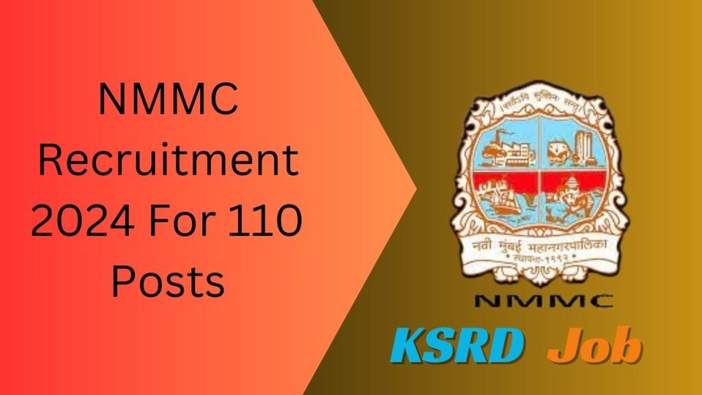 NMMC Recruitment 2024
