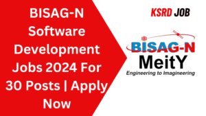 BISAG-N Software Development jobs 2024