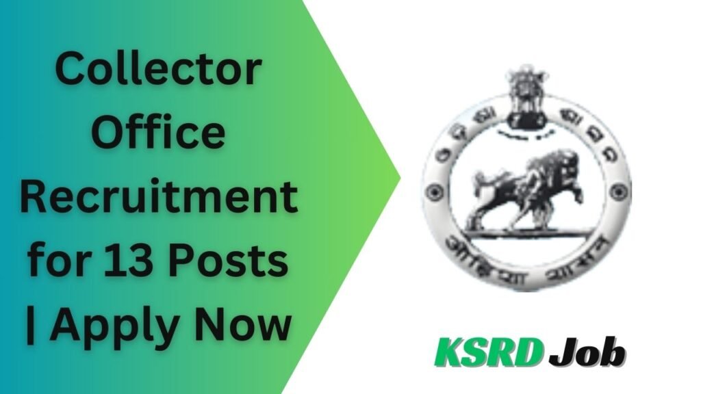 Collector Office Recruitment