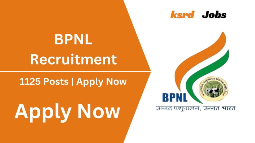 BPNL Recruitment 2024