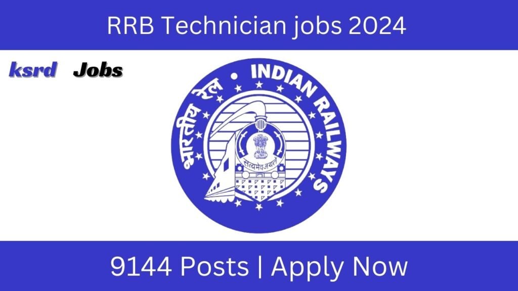 RRB Technician jobs 2024