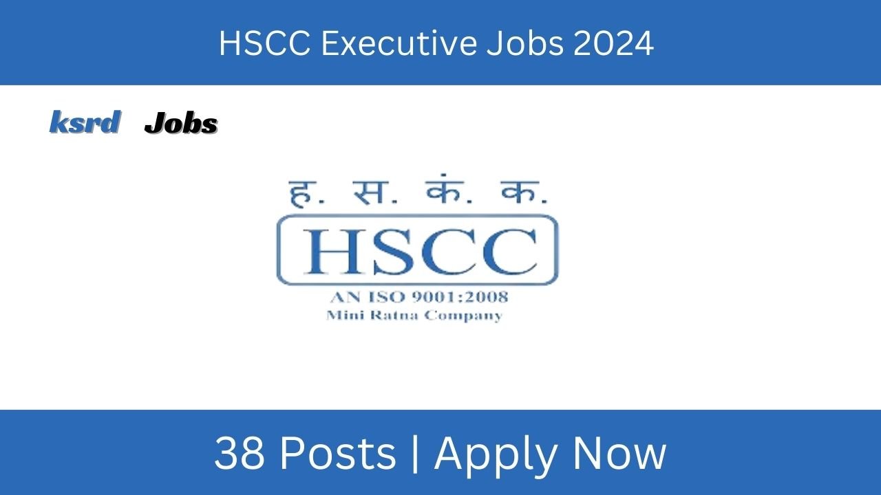 HSCC Executive Jobs 2024