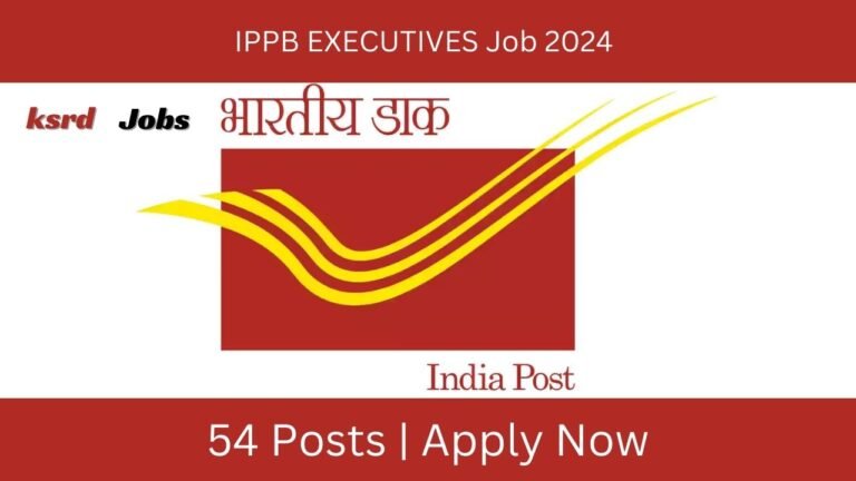 IPPB EXECUTIVES Job 2024