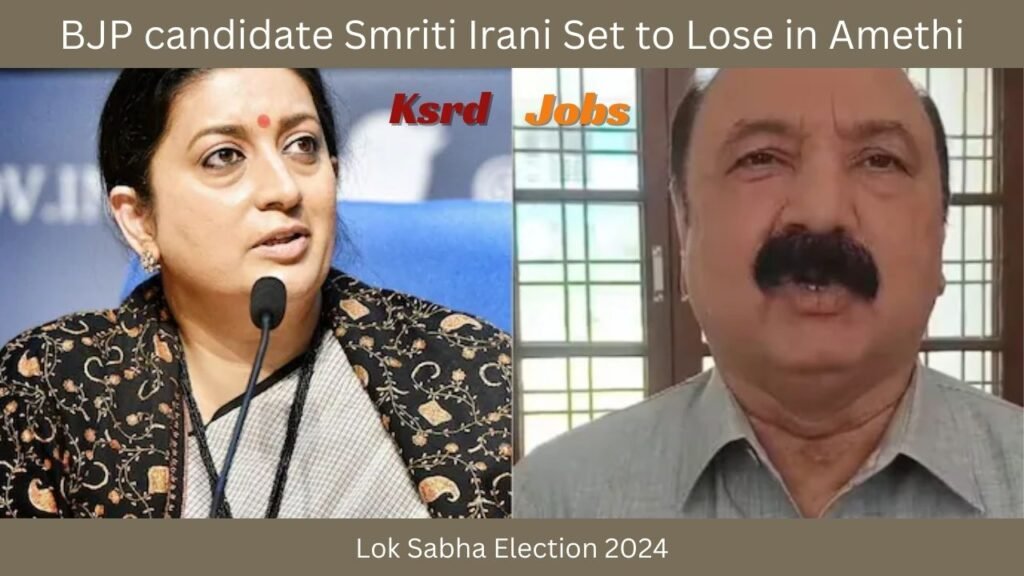 BJP candidate Smriti Irani 