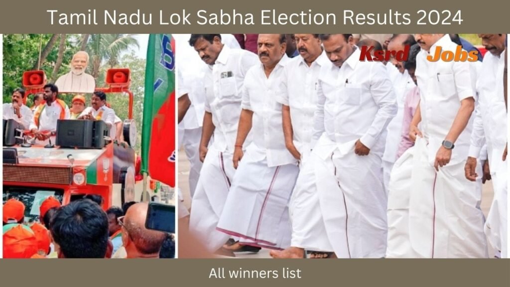 Tamil Nadu Lok Sabha Election Results 2024