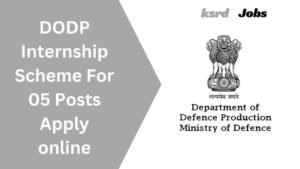 DODP Internship Scheme