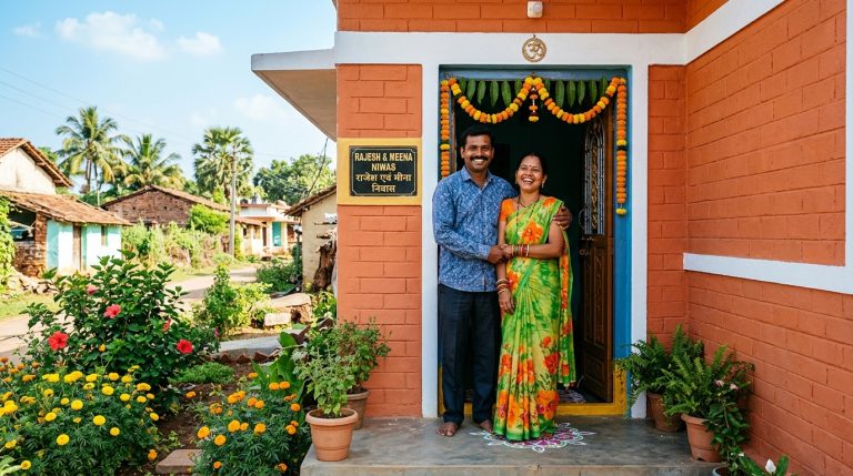 प्रधानमंत्री आवास योजना – ग्रामीण: पक्के मकान निर्माण हेतु ₹1.20 लाख से ₹1.30 लाख की डीबीटी सहायता, नई लिस्ट व आवेदन